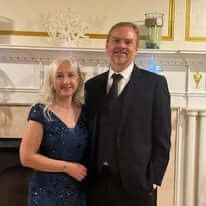 Krieg Pinkham and Jeannine Russell